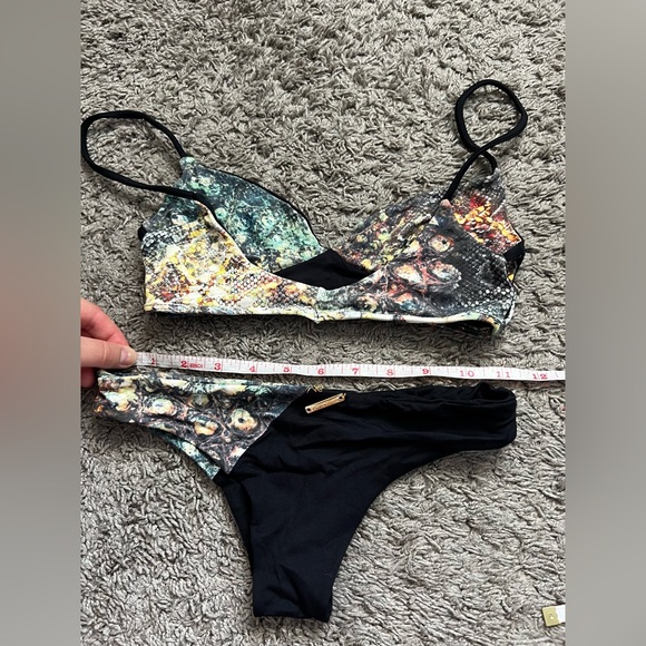 San Lorenzo Color Block Snake Bikini Set - Picture 6 of 6